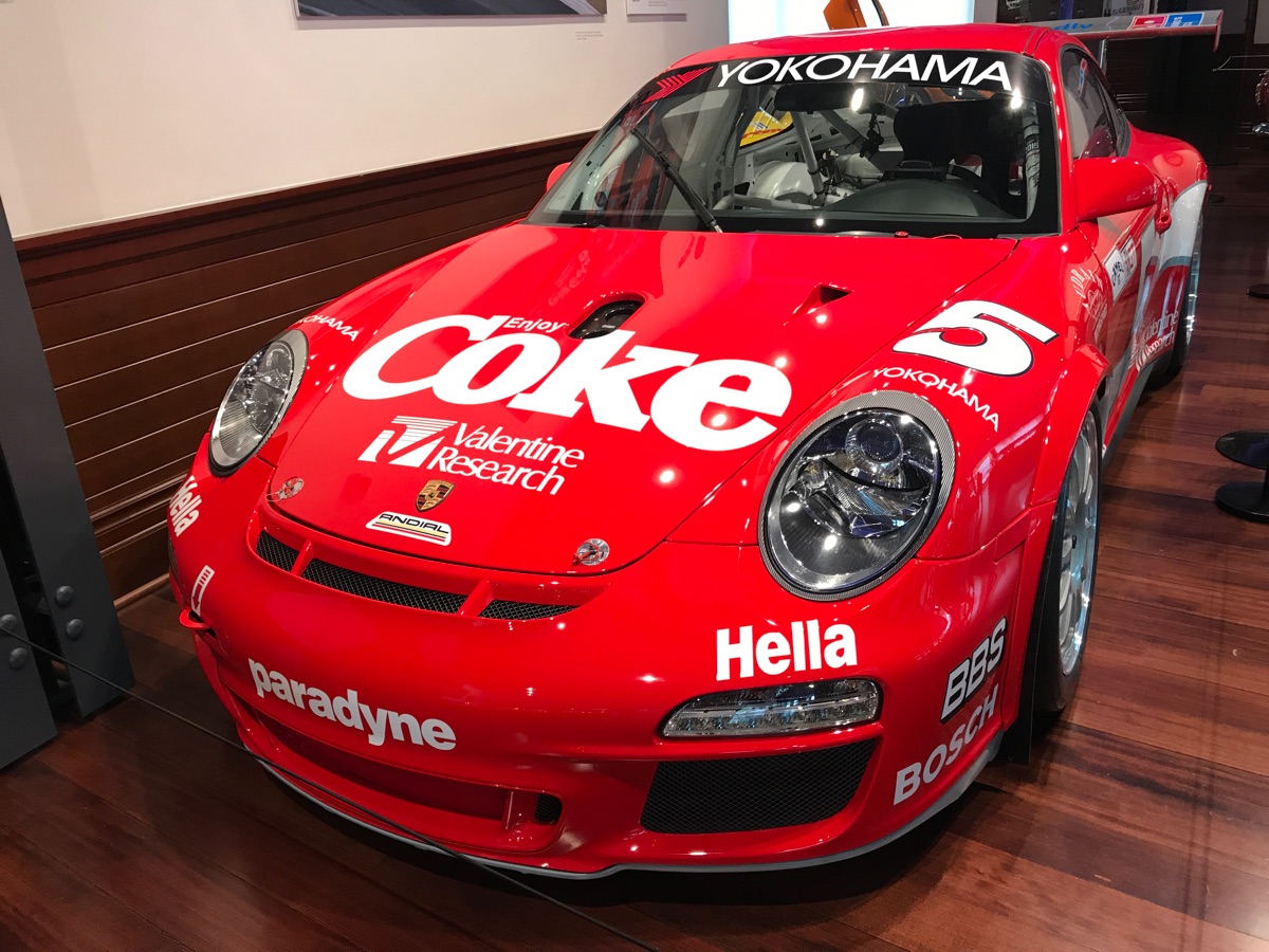 a rare Porsche 997 Andial Cup race car