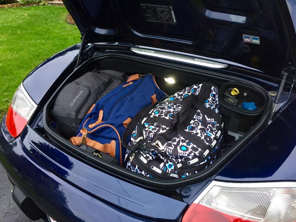 Blue Ridge Boxster Summity 2017 Gary Cooper - packing up the boxster