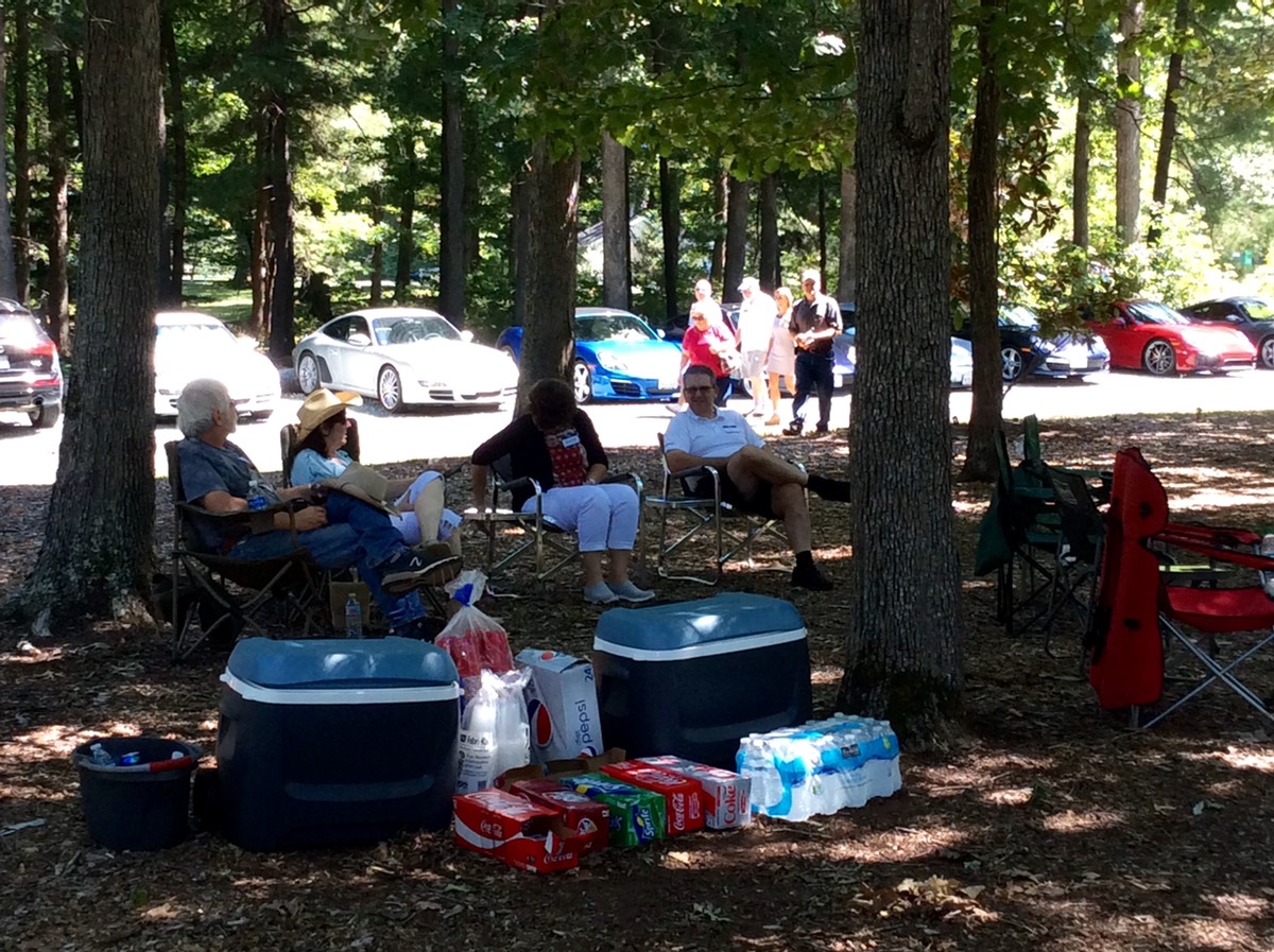 Shenandoah Region PCA event 22nd anniversary picnic Keswick Vineyards Charlottesville