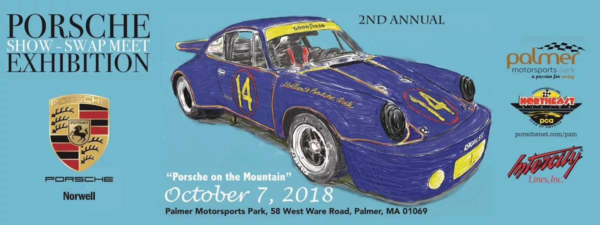 porsche on the mountain palmer 2018 event page show swap meet