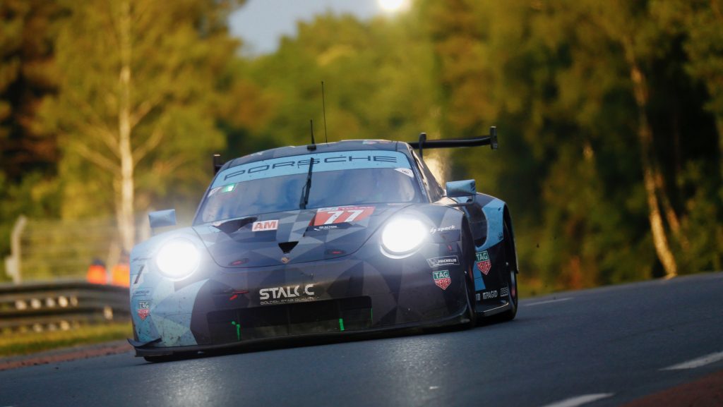 Porsche 911 RSR, Dempsey Proton Racing (77), Julien Andlauer (F), Matt Campbell (AUS), Christian Ried (D), Le Mans 2018